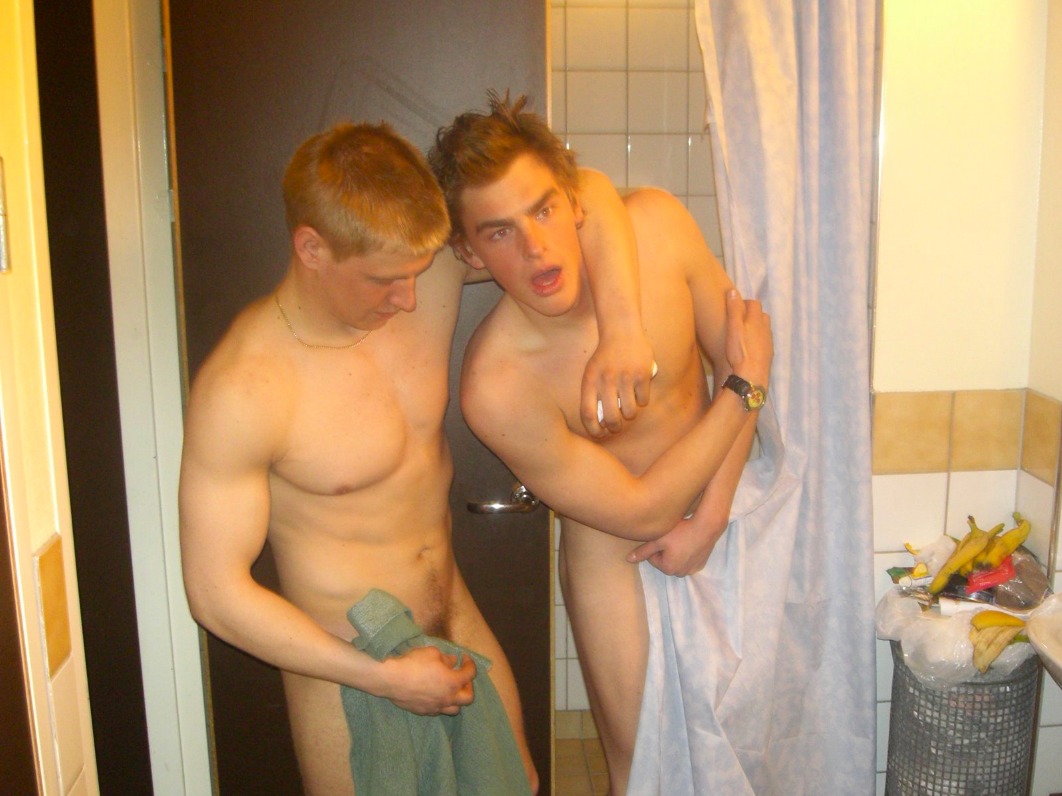 Straight Friends Playing Around - Amateur Straight Guys Naked