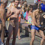 Straight Guy Naked in Public