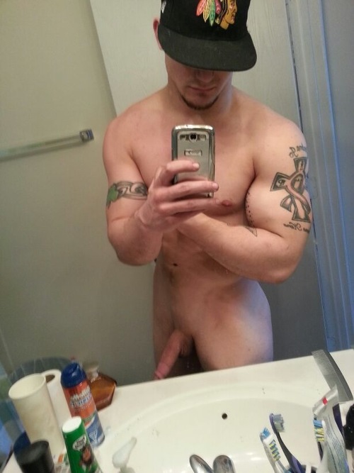 Muscle Tattoo Straight Guy Naked