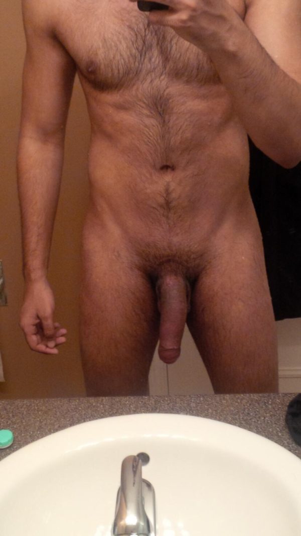 Hairy Guy With Uncut Cock