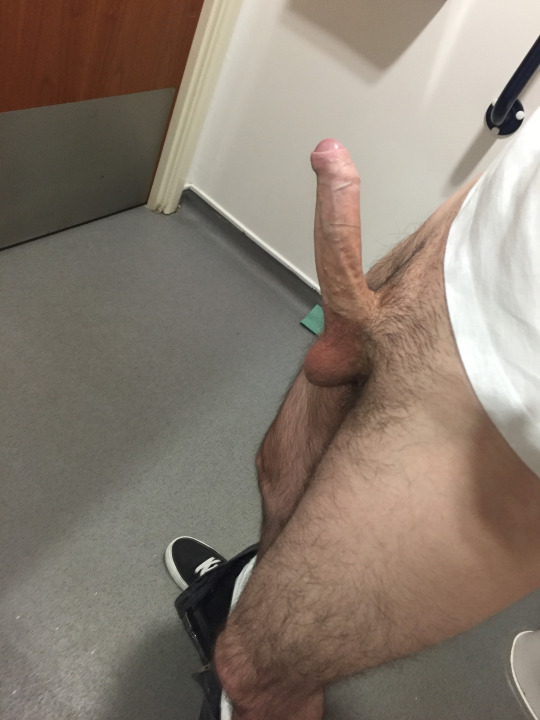 Amazing upward curved uncut cock