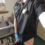 Guy showing dick at work