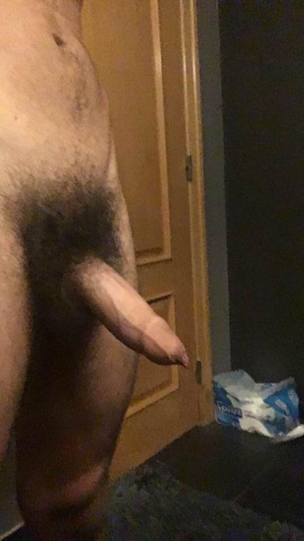 Hairy hot uncut cock