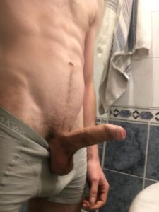 With the balls out