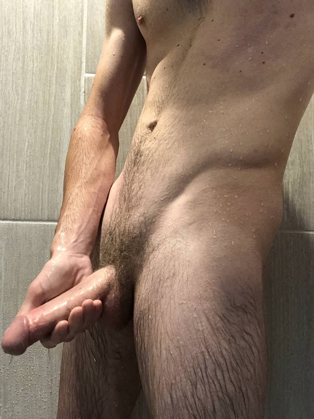 Tuesday in the shower