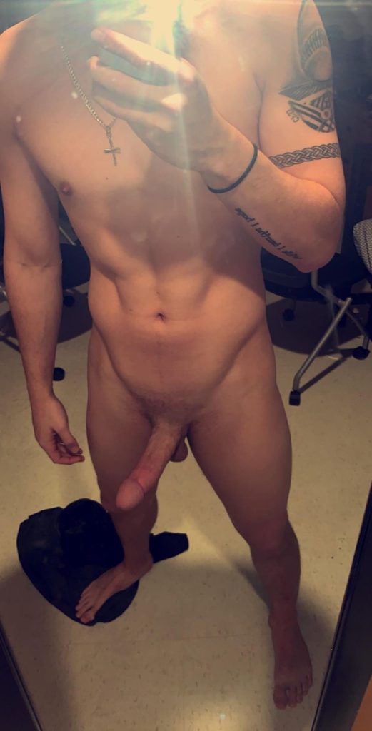 Male tattooed selfie
