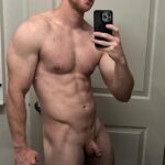 Naked after the gym cut soft dick