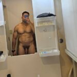 Military gym bro naked break