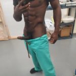 Black Nurse Cut Cock