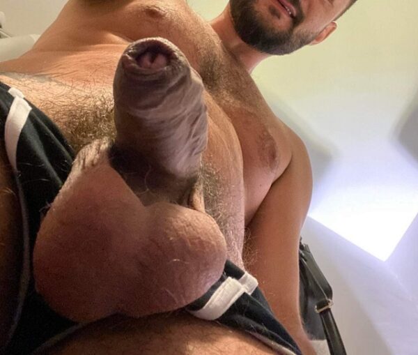 Do You Like My Uncut Cock And Balls In Your Face