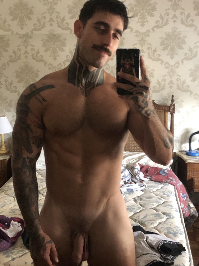 neck tattoo